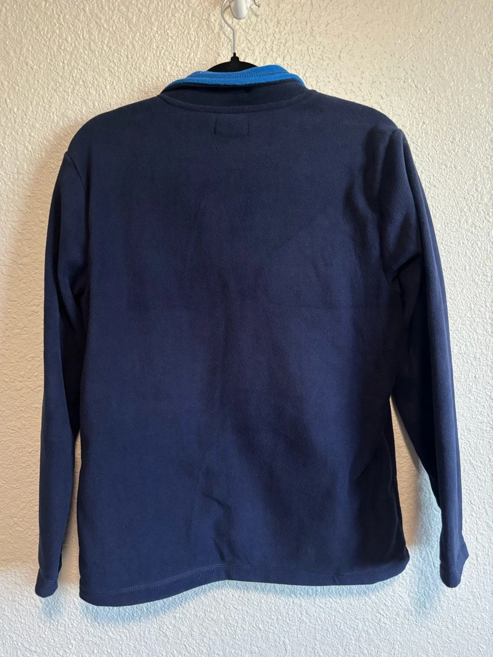 Children's Place Microfleece Quarter Zip Pullover Blue Boys Size XXL